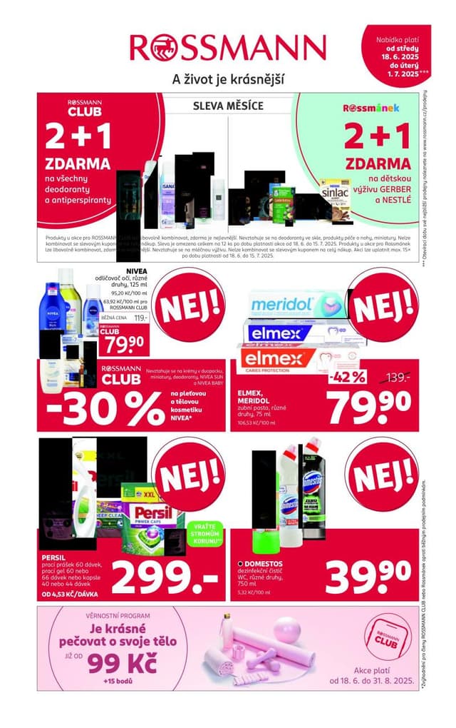 Rossmann drogerie leták 13. - 26.5.