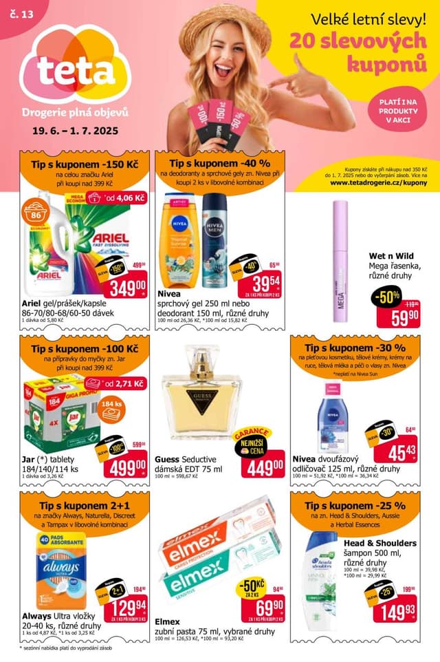 Teta drogerie leták 13. - 26.5.