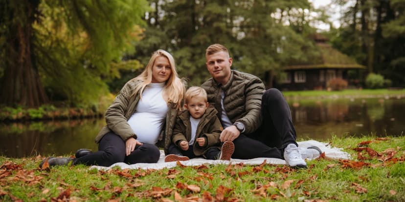 Vzpomínka na celý život: rodinné, párové či těhotenské focení až pro 6 osob
